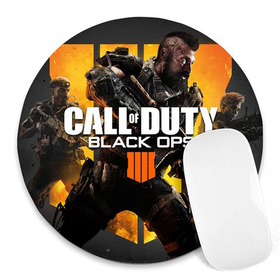 Mousepad (Round) : Call of Duty - Black Ops