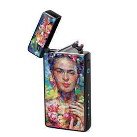 Lighter : Frida Kahlo (front, open lid)