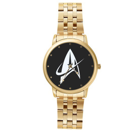 Gold-Tone Watch : Star Trek