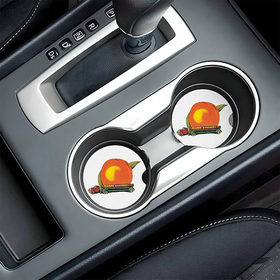 Ceramic Car Coasters : Allman Brothers Band - Eat a Peach