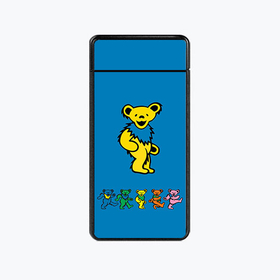 Lighter : Grateful Dead - Dancing Bear - Yellow (front)