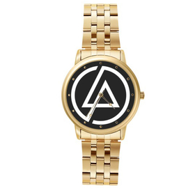 Gold-Tone Watch : Linkin Park