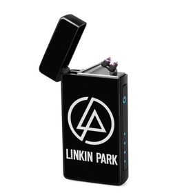 Lighter : Linkin Park (front, open lid)