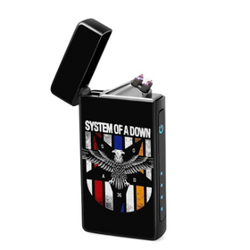 Lighter : System of a Down (front, open lid)
