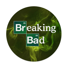 Mousepad (Round) : Breaking Bad