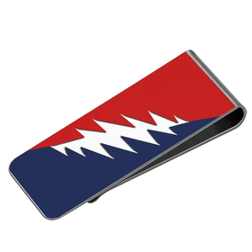 Money Clip (silver) : Grateful Dead - Bolt