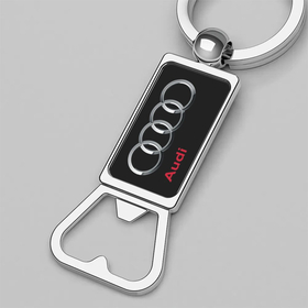 Bottle Opener Keychain : Audi