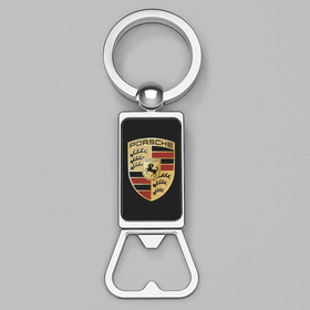 Bottle Opener Keychain : Porsche