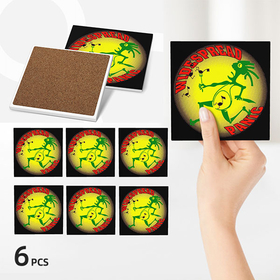 Square Ceramic Coasters : Widespread Panic - Note Eater