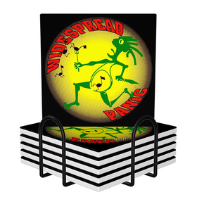 Square Ceramic Coasters : Widespread Panic - Note Eater