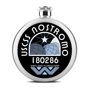 Liquor Hip Flask (5 oz) : USCSS Nostromo