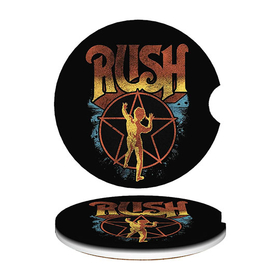 Ceramic Car Coasters : Rush - Starman
