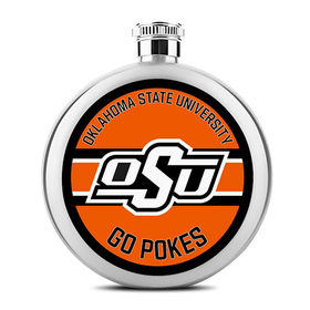 Liquor Hip Flask (5 oz) : Oklahoma State Cowboys