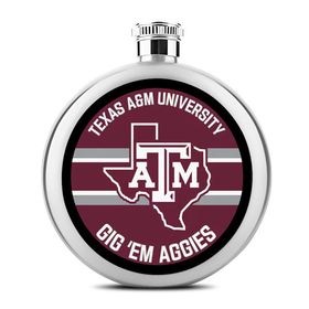 Liquor Hip Flask (5 oz) : Texas A&M Aggies