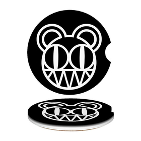 Ceramic Car Coasters : Radiohead