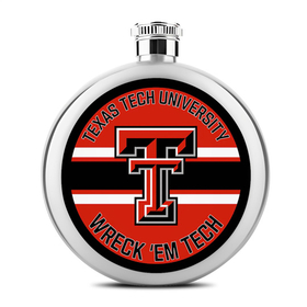 Liquor Hip Flask (5 oz) : Texas Tech Red Raiders