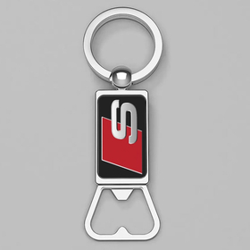 Bottle Opener Keychain : Audi S