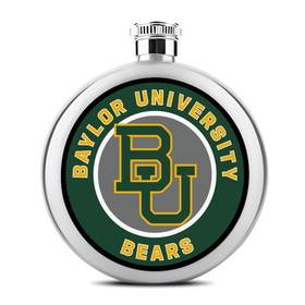 Liquor Hip Flask (5 oz) : Baylor Bears