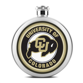 Liquor Hip Flask (5 oz) : Colorado Buffaloes