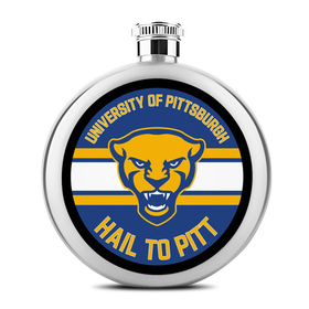 Liquor Hip Flask (5 oz) : Pittsburgh Panthers