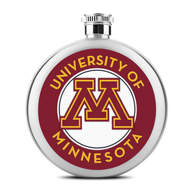 Liquor Hip Flask (5 oz) : Minnesota Golden Gophers
