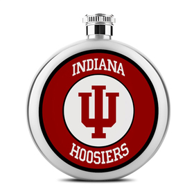 Liquor Hip Flask (5 oz) : Indiana Hoosiers