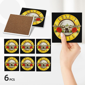 Square Ceramic Coasters : Guns N' Roses