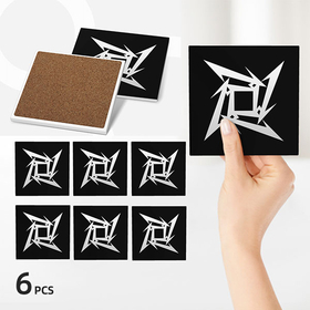 Square Ceramic Coasters : Metallica
