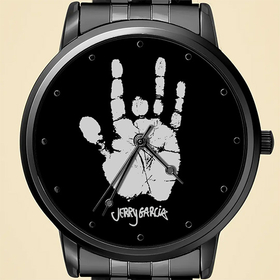 Black-Tone Watch : Jerry Garcia Handprint (zoom)