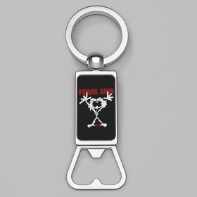 Bottle Opener Keychain : Pearl Jam - Stickman - Alive