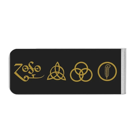 Money Clip (silver) : Led Zeppelin Symbols