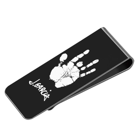 Money Clip (silver) : Jerry Garcia Handprint