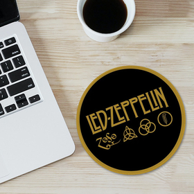 Mousepad : Led Zeppelin Symbols
