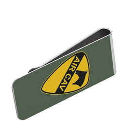 Money Clip (silver) : Air Cavalry