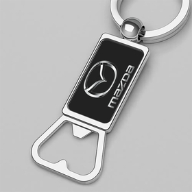 Bottle Opener Keychain : Mazda