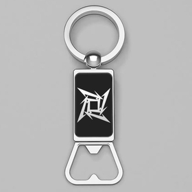 Bottle Opener Keychain : Metallica