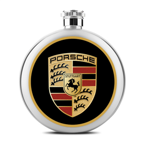 Liquor Hip Flask (5 oz) : Porsche