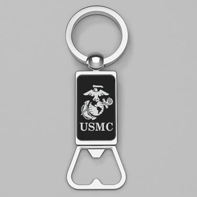 Bottle Opener Keychain : U.S. Marine Corps - Marines