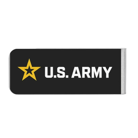 Money Clip (silver) : U.S. Army