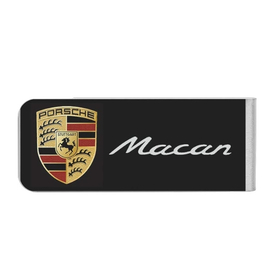 Money Clip (silver) : Porsche Macan