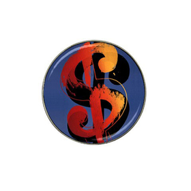 Golf Ball Marker : Andy Warhol - Dollar Sign