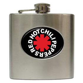 Liquor Hip Flask (6oz) : Red Hot Chili Peppers