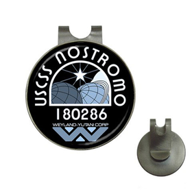 Golf Hat Clip with Ball Marker : USCSS Nostromo