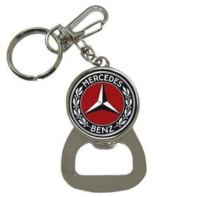 Bottle Opener Keychain : Mercedes-Benz