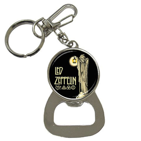 Bottle Opener Keychain : Led Zeppelin IV Symbols - Hermit