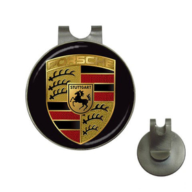 Golf Hat Clip with Ball Marker : Porsche