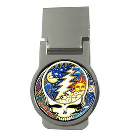 Money Clip (Round) : Grateful Dead - Steal Your Face - Cosmic