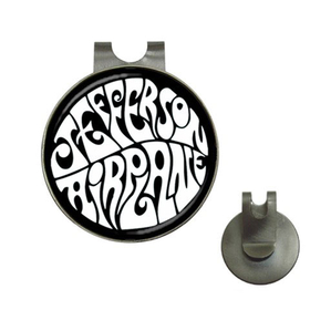 Golf Hat Clip with Ball Marker : Jefferson Airplane