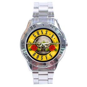 Chrome Dial Watch : Guns N' Roses