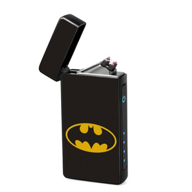 Lighter : Batman Shield (front, open lid)